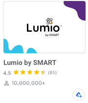 The Lumio by SMART app in Google Workplace Marketplace.