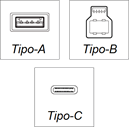 Conectores Tipo-A, Tipo-B y Tipo-C