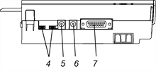 SMART Board 800 series interactive whitebaord Application Control Panel (ACP) back components